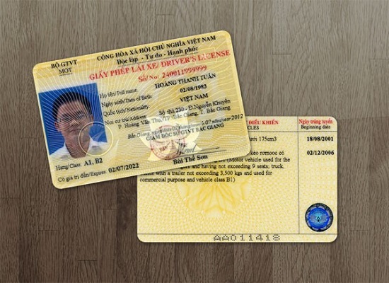 Phân biệt bằng lái xe B2, B1 và C