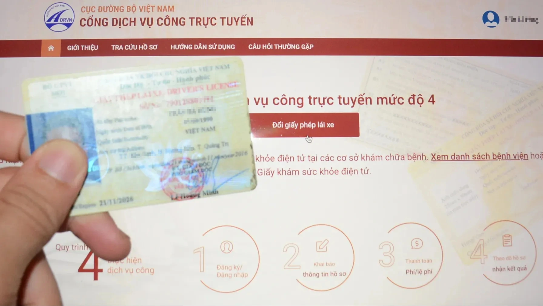 Những trường hợp không được đổi giấy phép lái xe 