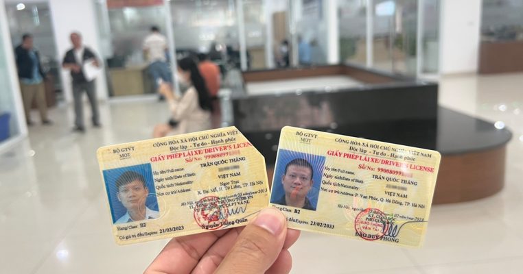 Cách đổi bằng lái xe ô tô online