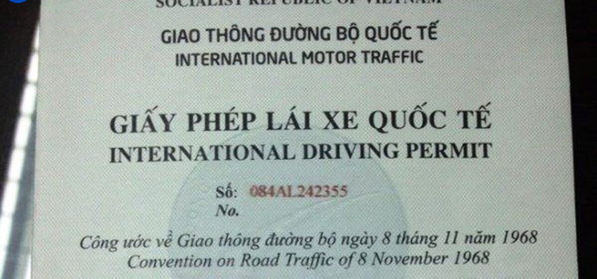 Bằng lái xe quốc tế có hiệu lực tại Việt Nam trong trường hợp người lái xe có đầy đủ cả bằng lái xe nội địa và bằng lái xe quốc tế.